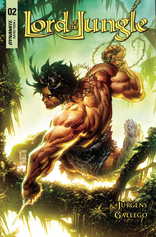DYNAMITE COMIC BOOK Lord Of The Jungle #2 Cover A Tan