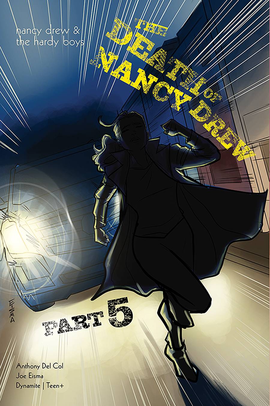 DYNAMITE comic book NANCY DREW & HARDY BOYS DEATH OF NANCY DREW #5 CVR A EISMA
