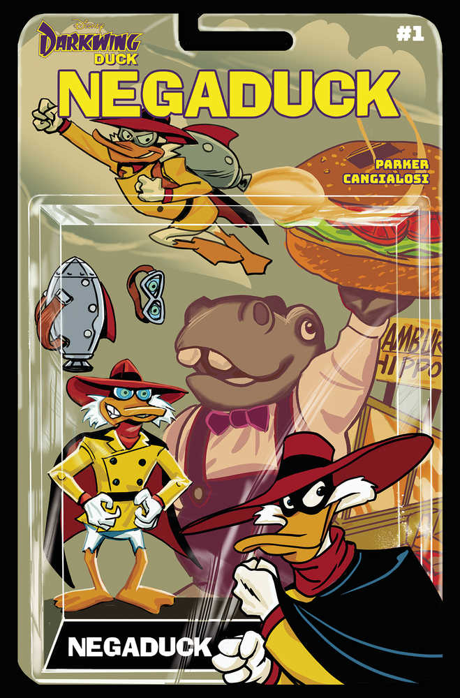DYNAMITE COMIC BOOK Negaduck #1 Cover E Parker Action Figure