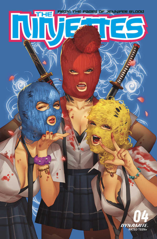 DYNAMITE COMIC BOOK Ninjettes #4 Cover A Leirix