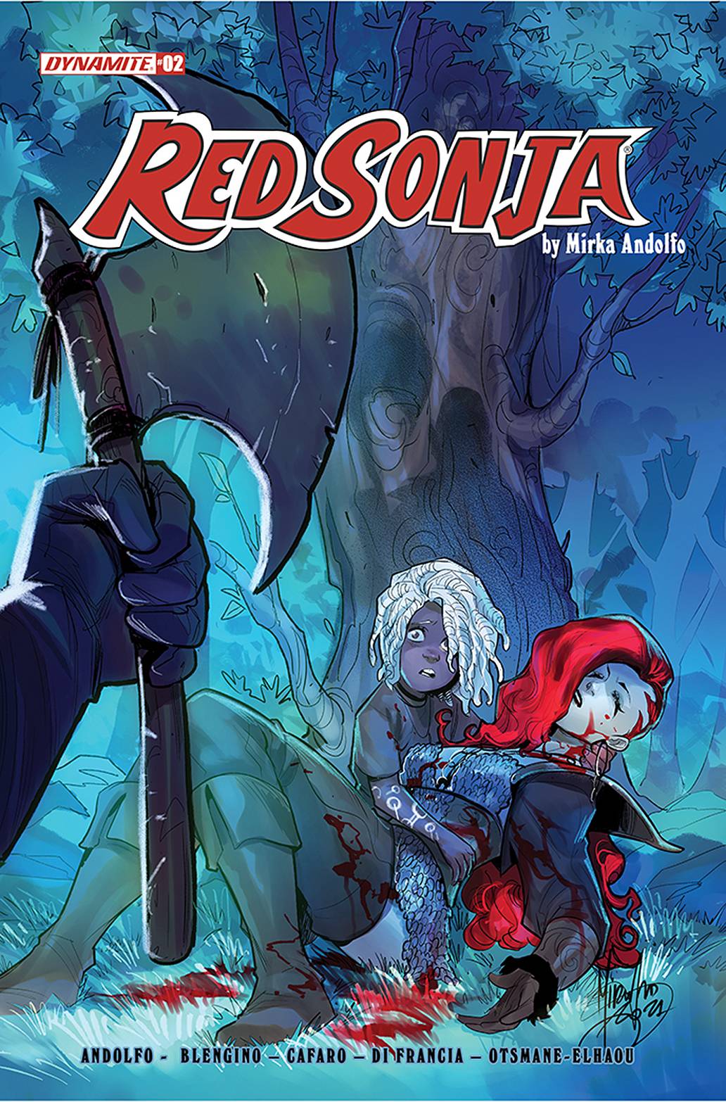 DYNAMITE COMIC BOOK RED SONJA (2021) #2 CVR A ANDOLFO