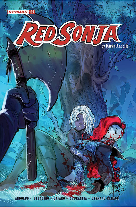 DYNAMITE COMIC BOOK RED SONJA (2021) #2 CVR A ANDOLFO