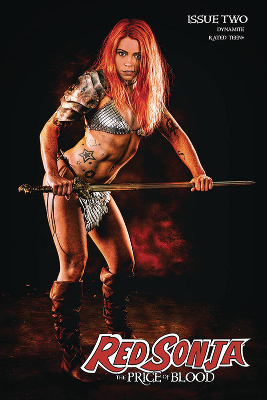 DYNAMITE COMIC BOOK RED SONJA PRICE OF BLOOD #2 CVR E RAY COSPLAY