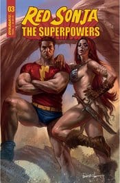 DYNAMITE COMIC BOOK RED SONJA THE SUPERPOWERS #3 CVR A PARRILLO