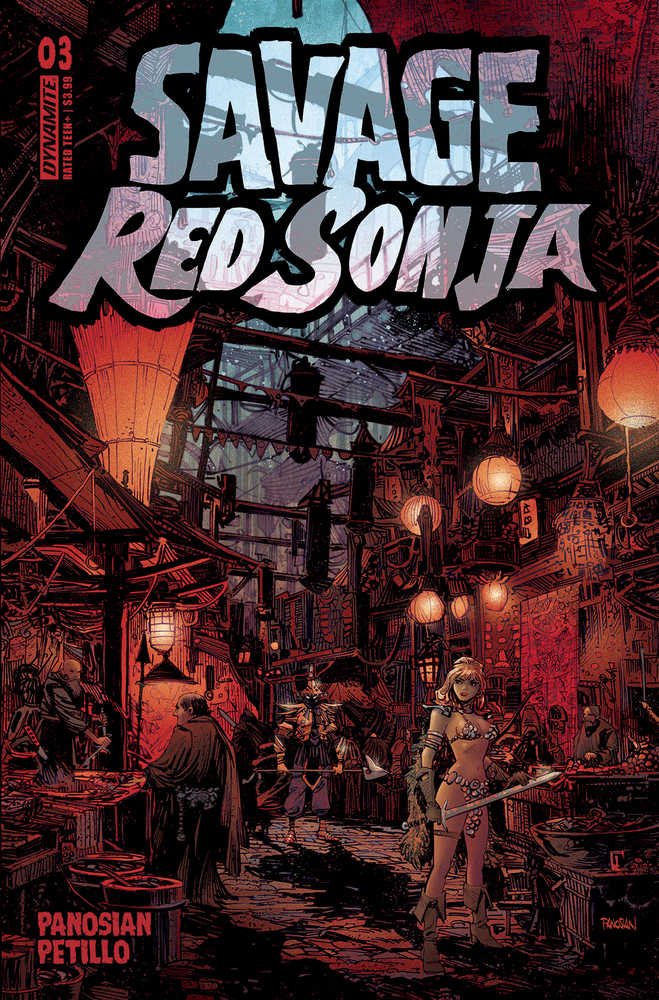 DYNAMITE COMIC BOOK Savage Red Sonja #3 Cover A Panosian