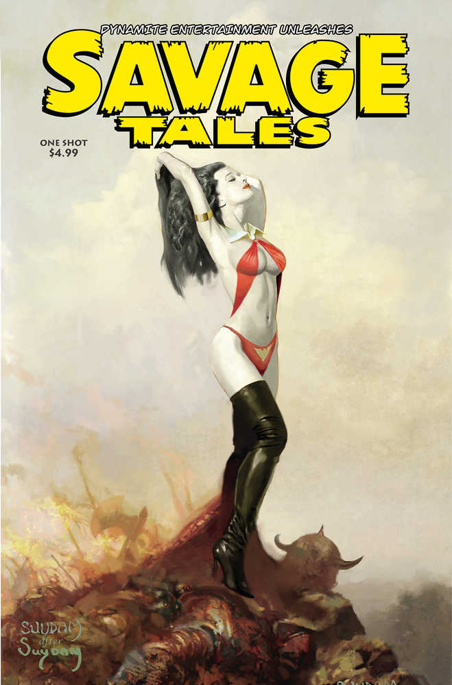 DYNAMITE COMIC BOOK Savage Tales One Shot Cover A Suydam
