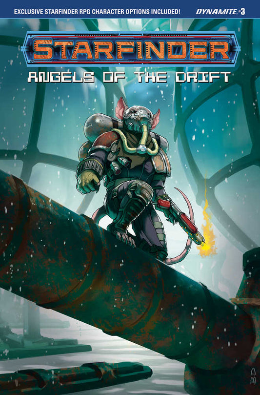DYNAMITE COMIC BOOK Starfinder Angels Drift #3 Cover A Dalessandro