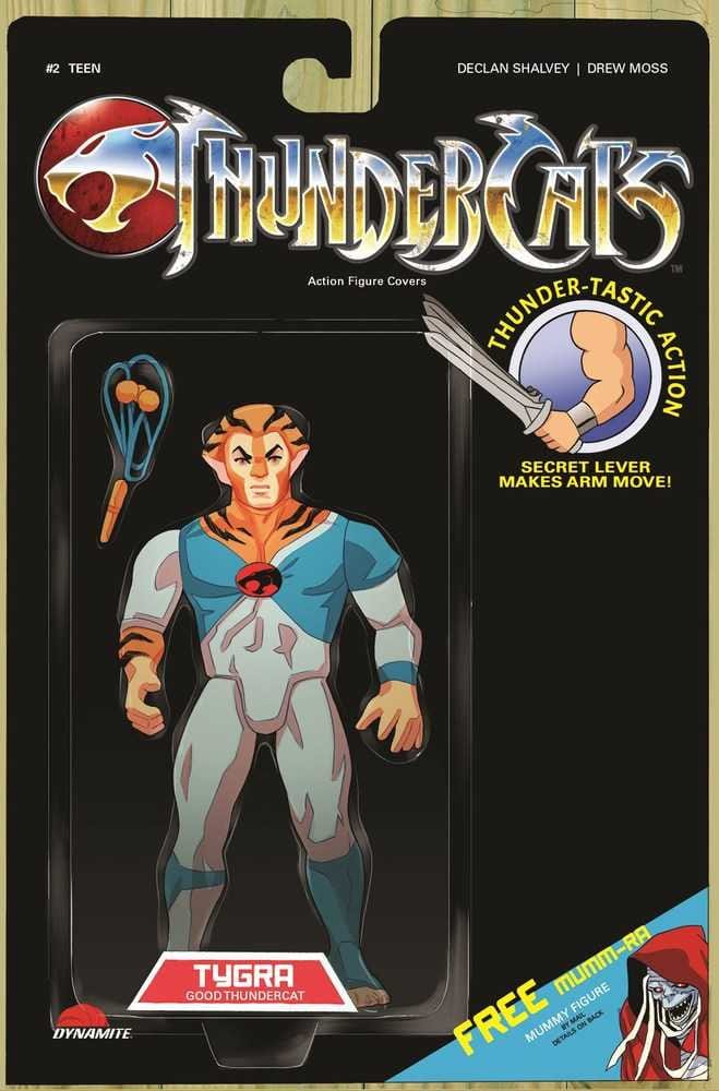 DYNAMITE COMIC BOOK Thundercats #2 Cover F Action Figure