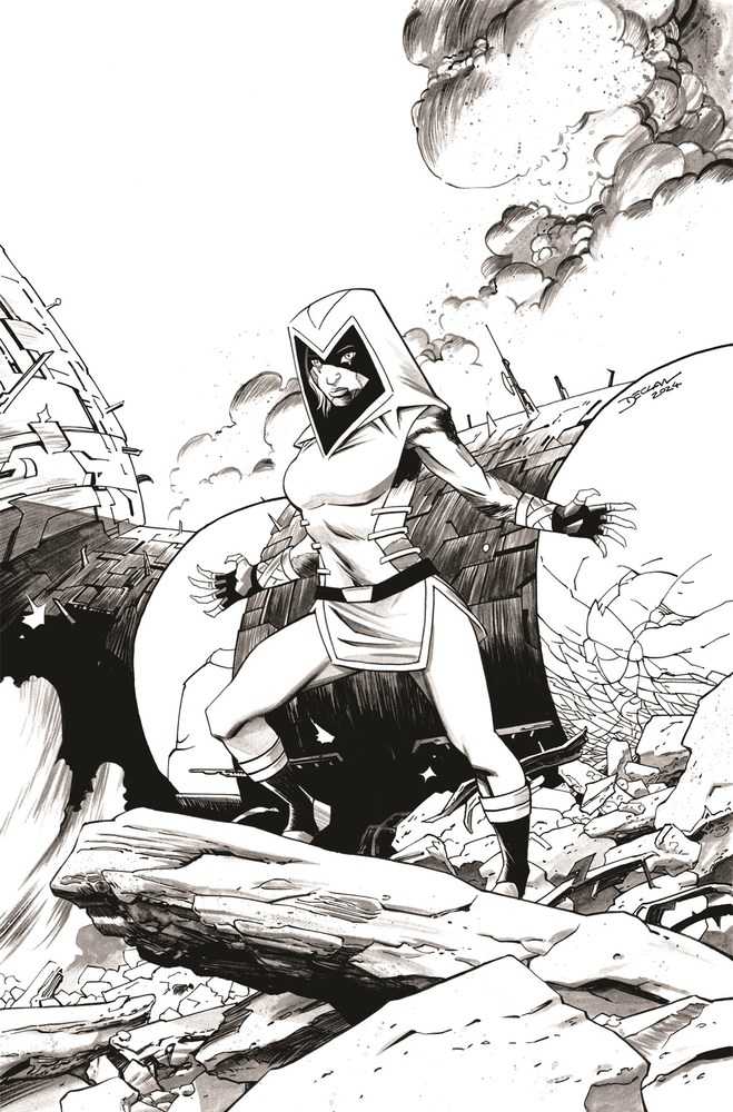 DYNAMITE COMIC BOOK Thundercats #2 Cover Ze 11 Copy Foc Variant Edition Shalvey Calica Black & White Vi