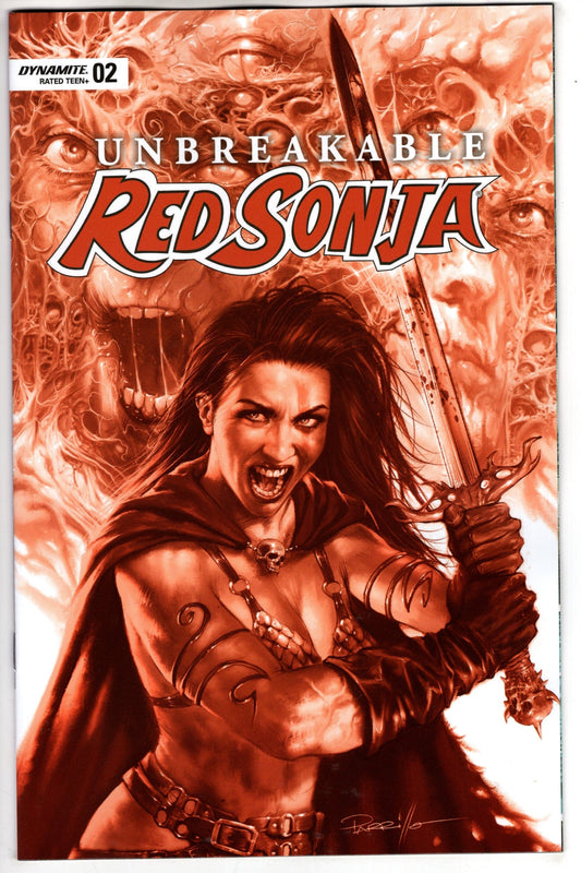 DYNAMITE COMIC BOOK UNBREAKABLE RED SONJA #2 CVR G 10 COPY INCV PARRILLO TINT