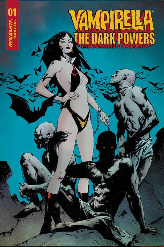 DYNAMITE COMIC BOOK VAMPIRELLA DARK POWERS #1 10 LEE VAMPI DEMONS COPY INCV