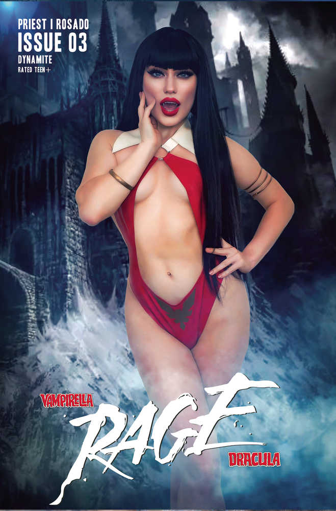 DYNAMITE COMIC BOOK Vampirella Dracula Rage #3 Cover E Cosplay