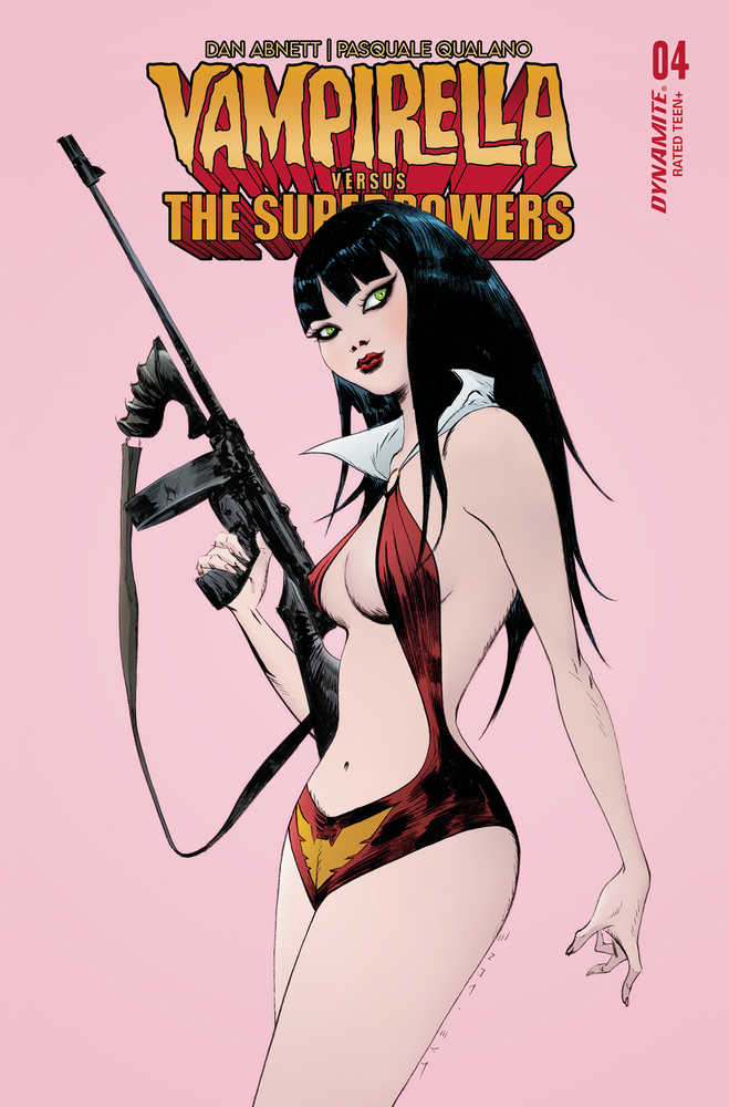 DYNAMITE COMIC BOOK Vampirella vs Superpowers #4 Cover A Lee