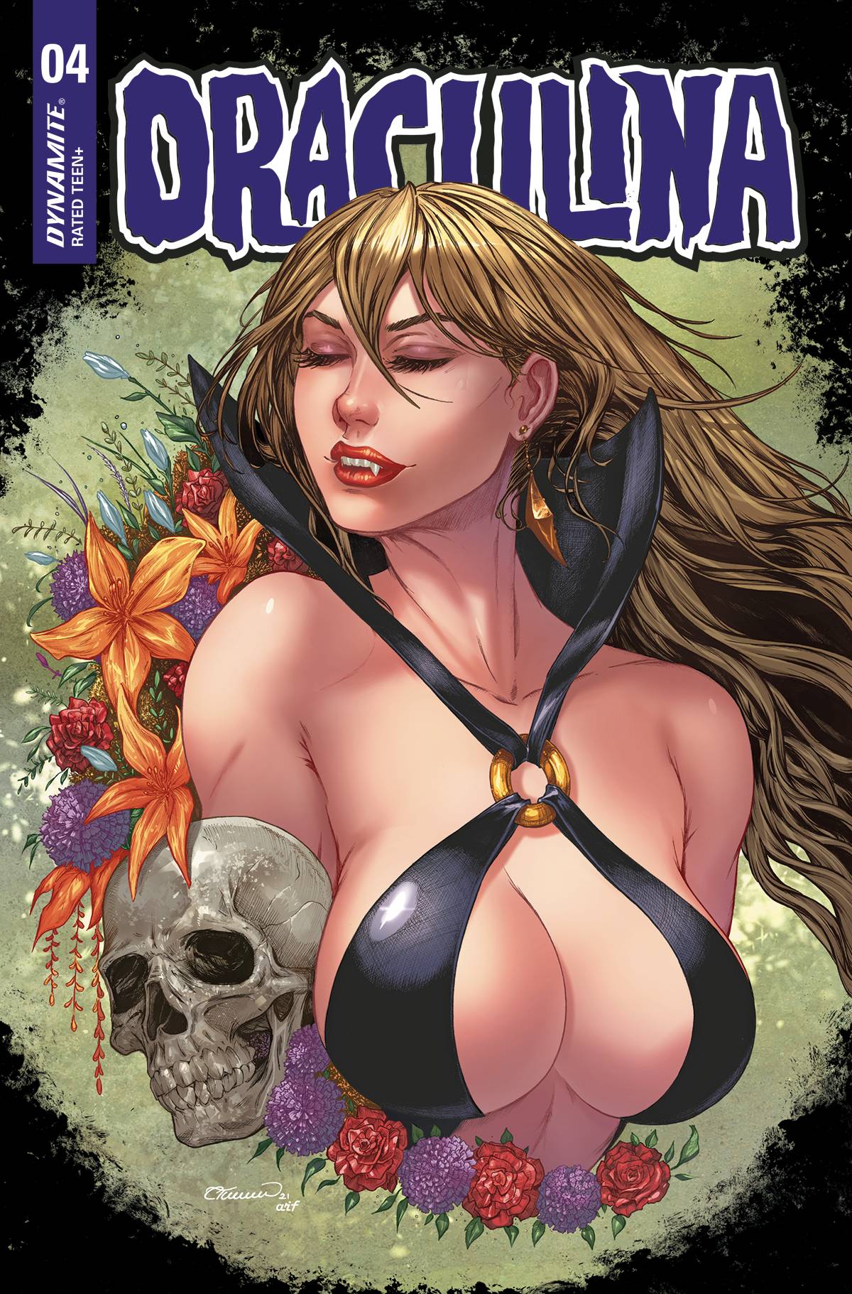 DYNAMITE COMIC BOOK VF/NM DRACULINA #4 CVR A TURNER