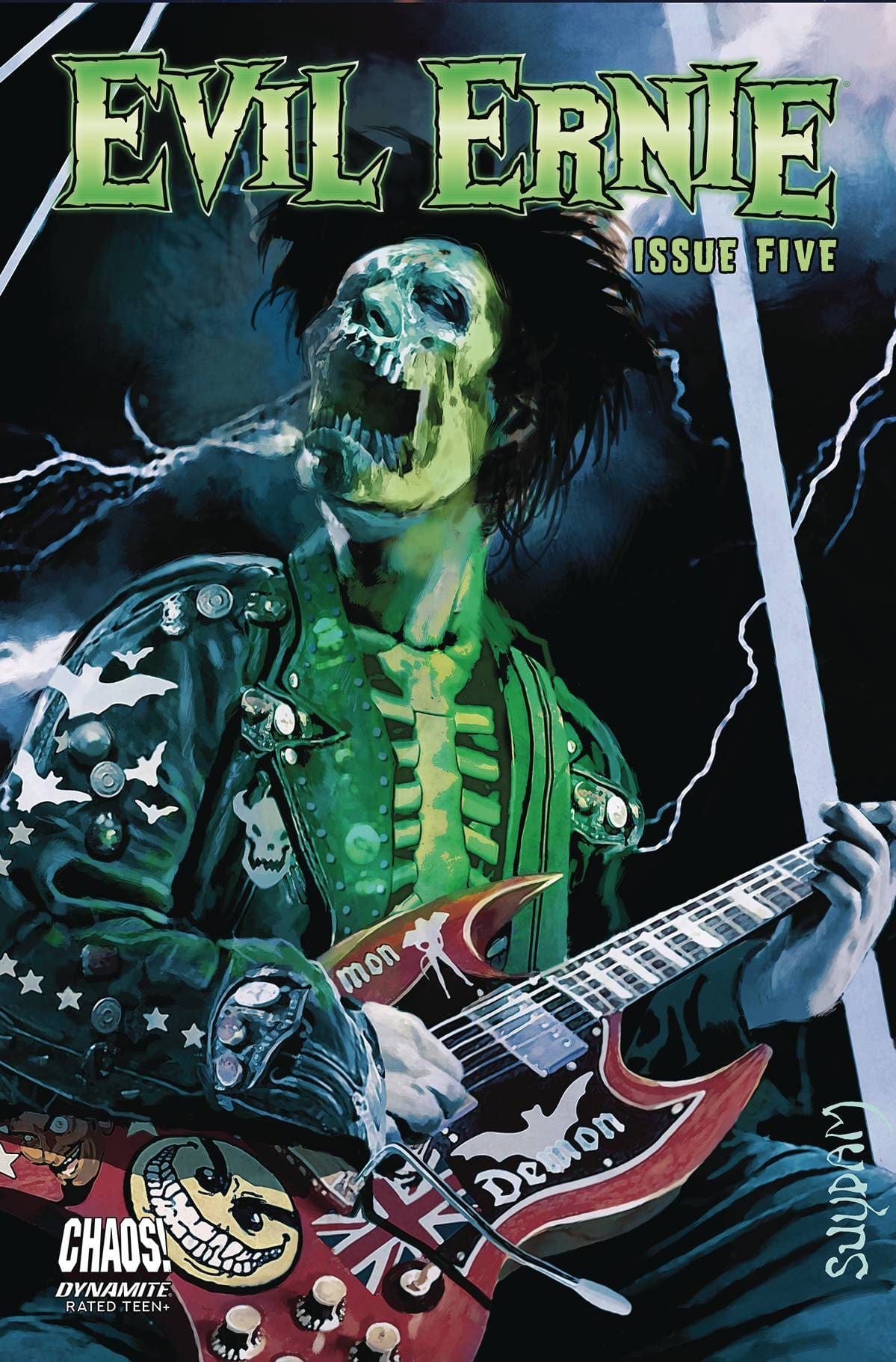 DYNAMITE COMIC BOOK VF/NM EVIL ERNIE #5 CVR A SUYDAM