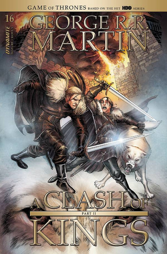 DYNAMITE COMIC BOOK VF/NM GEORGE RR MARTIN A CLASH OF KINGS #16 CVR A MILLER (MR)