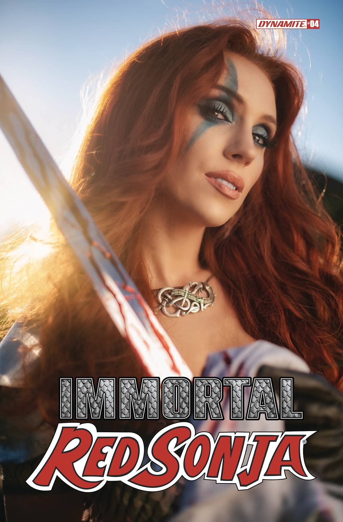 DYNAMITE COMIC BOOK VF/NM IMMORTAL RED SONJA #4 CVR E COSPLAY