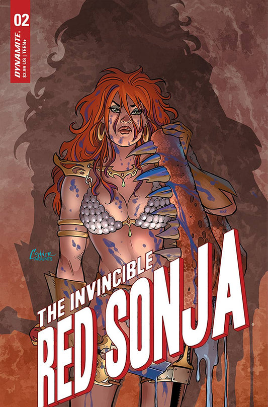 DYNAMITE COMIC BOOK VF/NM INVINCIBLE RED SONJA #2 CVR A CONNER