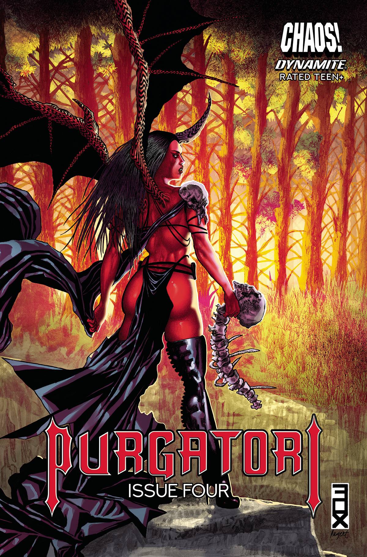DYNAMITE COMIC BOOK VF/NM PURGATORI #4 CVR C FOX