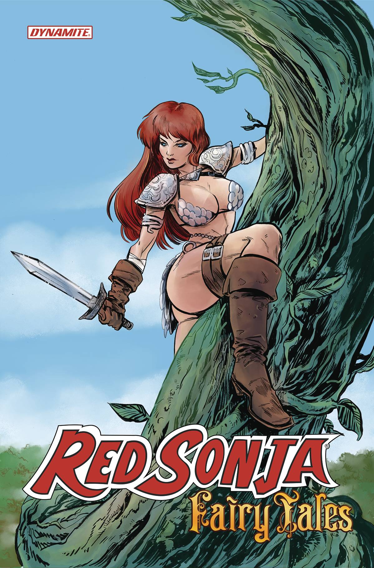 DYNAMITE COMIC BOOK VF/NM RED SONJA FAIRY TALES ONE SHOT CVR A LEE