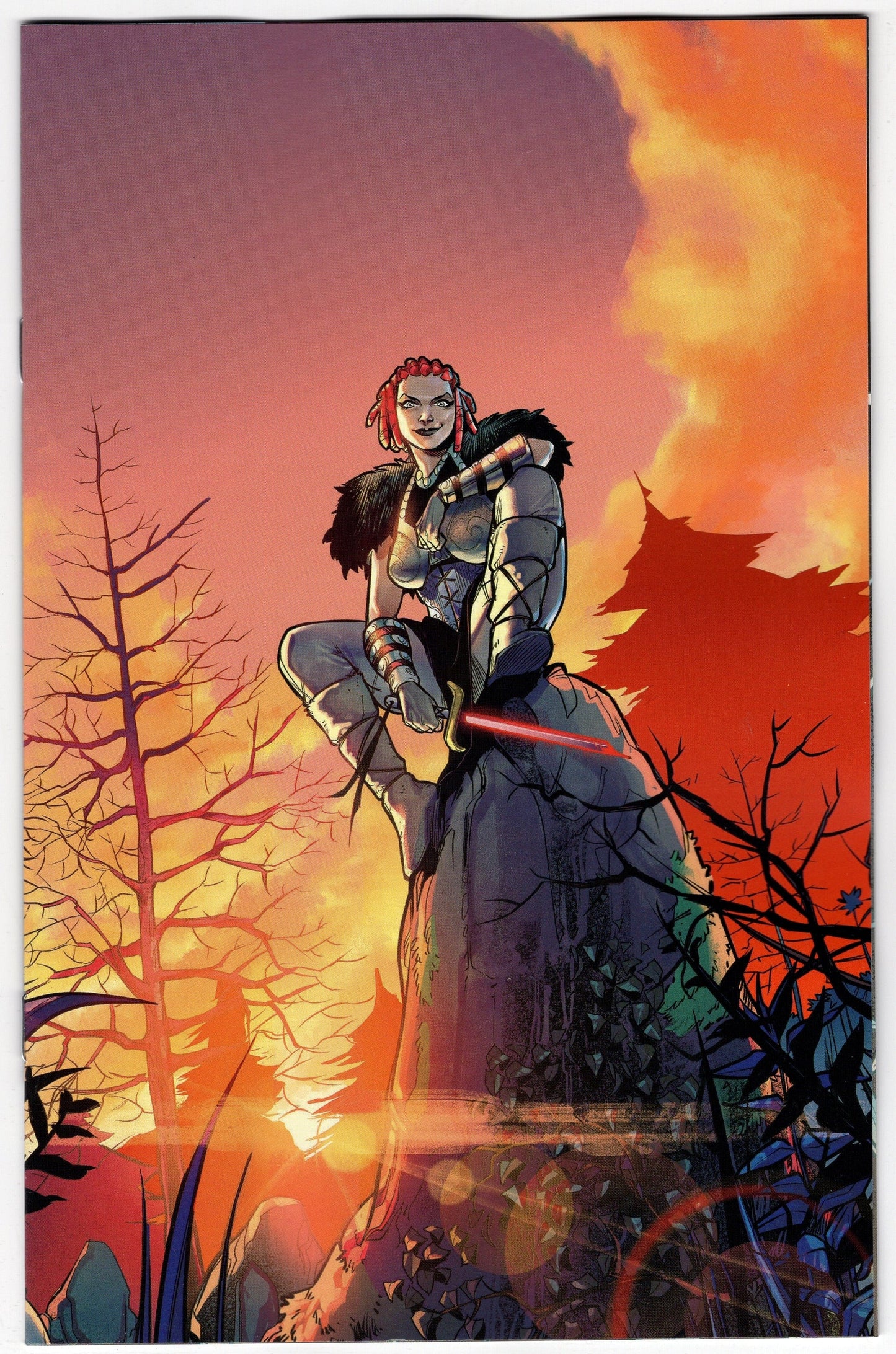 DYNAMITE COMIC BOOK VF/NM RED SONJA RED SITHA #1 CVR K 40 COPY INCV PINTI VIRGIN