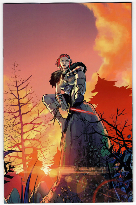 DYNAMITE COMIC BOOK VF/NM RED SONJA RED SITHA #1 CVR K 40 COPY INCV PINTI VIRGIN