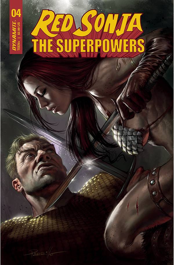 DYNAMITE COMIC BOOK VF/NM RED SONJA THE SUPERPOWERS #4 CVR A PARRILLO