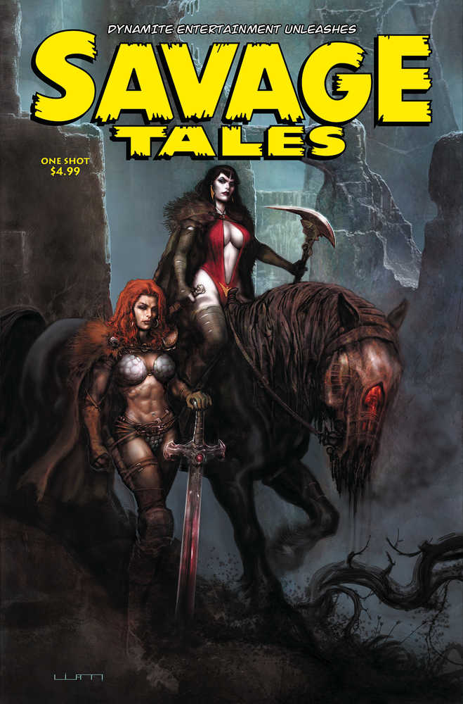 DYNAMITE COMIC BOOK VF/NM Savage Tales One Shot Cover B Sharp