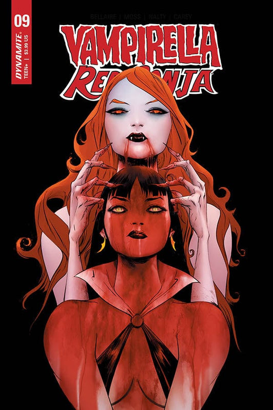 DYNAMITE COMIC BOOK VF VAMPIRELLA RED SONJA #9 CVR A LEE