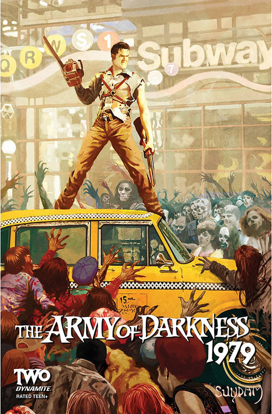 DYNAMITE COMIC BOOKS ARMY OF DARKNESS 1979 #2 CVR B SUYDAM