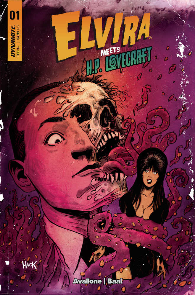 DYNAMITE COMIC BOOKS Elvira Meets Hp Lovecraft #1 Cover C Hack