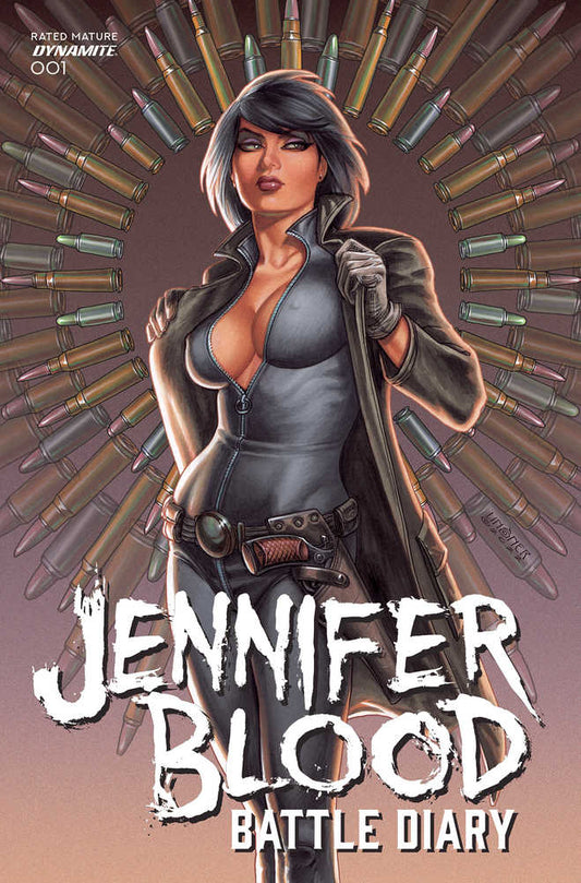 DYNAMITE COMIC BOOKS Jennifer Blood Battle Diary #1 Cover A Linsner (Mature)