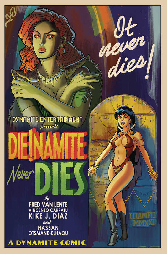 DYNAMITE COMIC BOOKS VF/NM Die!Namite Never Dies #1 Cover A Fleecs