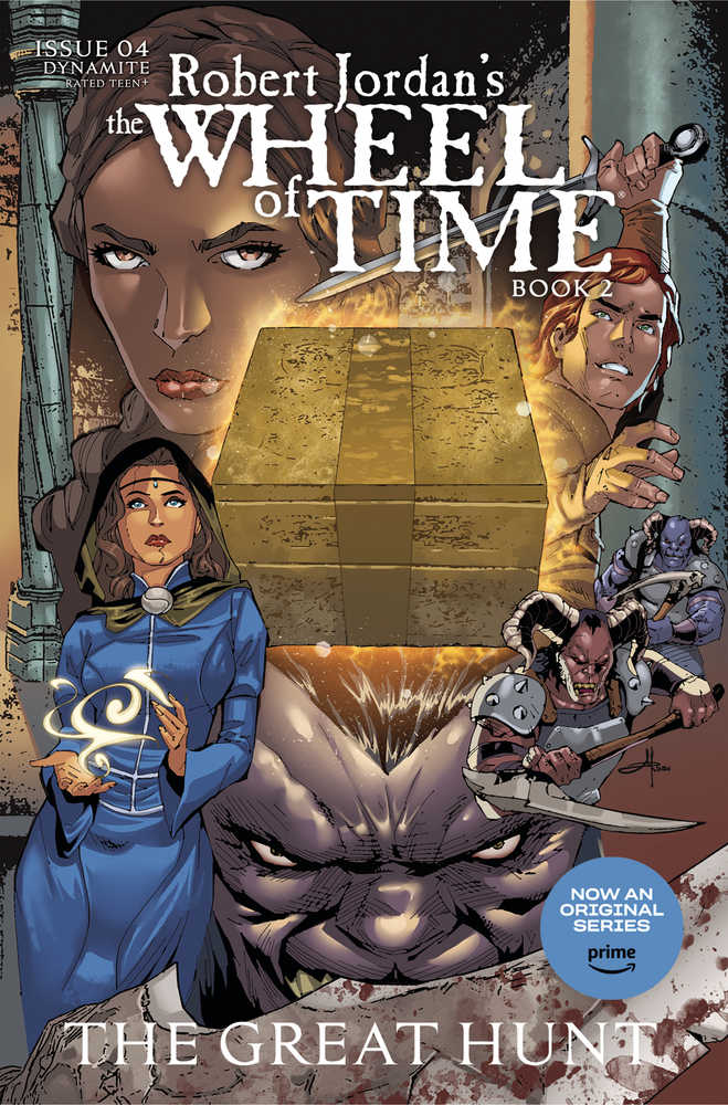 DYNAMITE COMIC BOOKS Wheel Of Time Great Hunt #4 Cover A Rubi