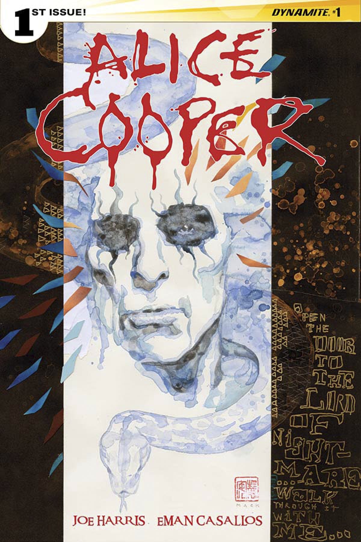 DYNAMITE Comics ALICE COOPER #1