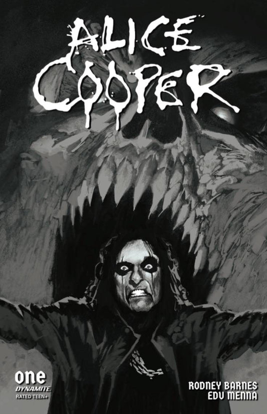 DYNAMITE Comics ALICE COOPER #1 (OF 5) CVR F 10 COPY INCV ALEXANDER B&W