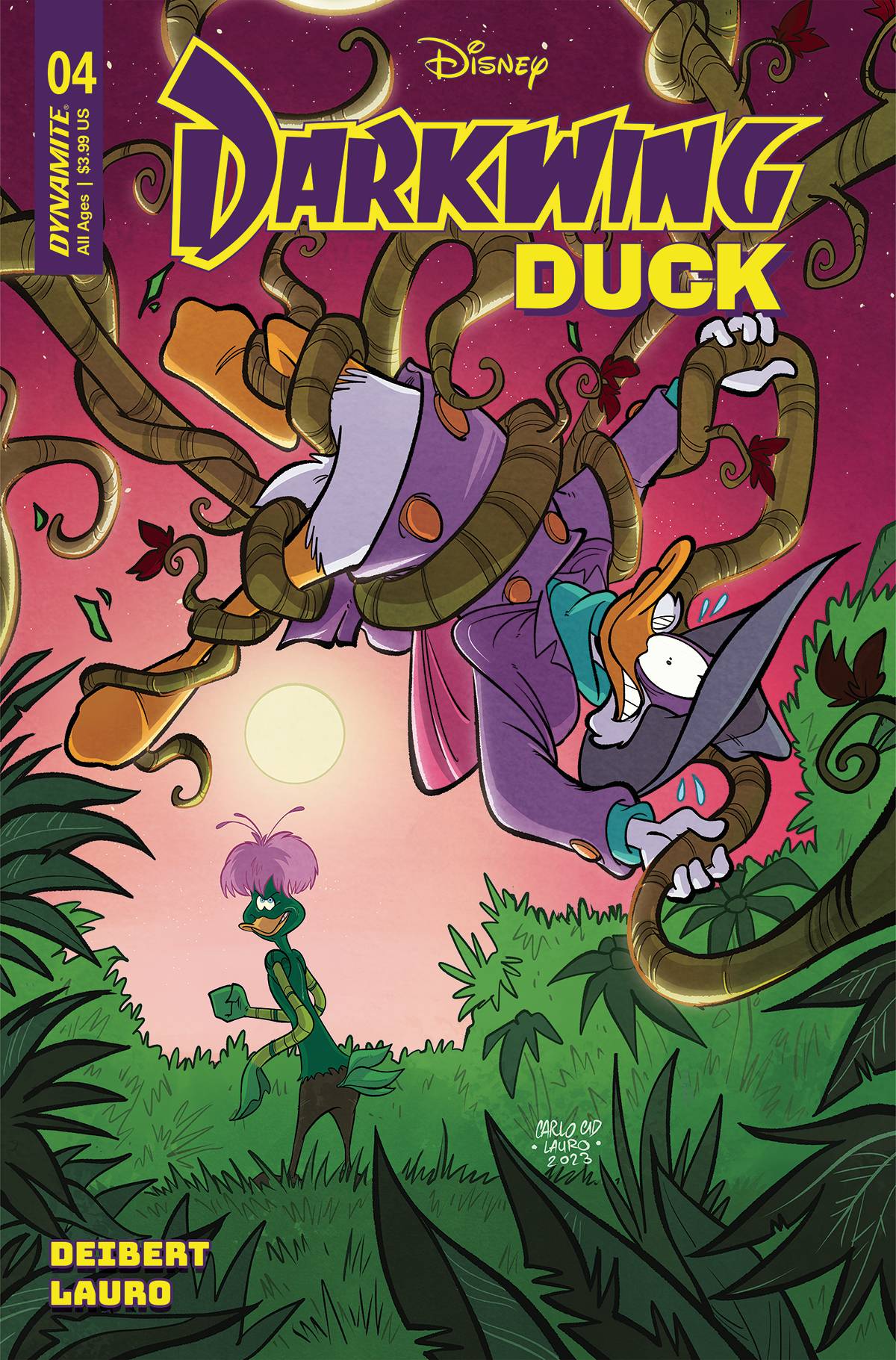 DYNAMITE Comics DARKWING DUCK #4 CVR F 10 COPY INCV LAURO ORIGINAL