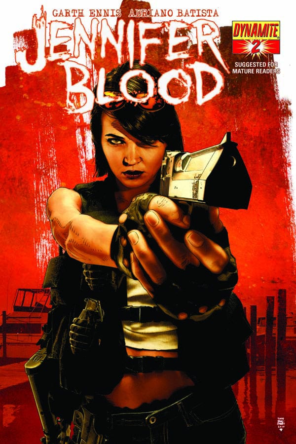 DYNAMITE Comics GARTH ENNIS JENNIFER BLOOD #2 (MR)