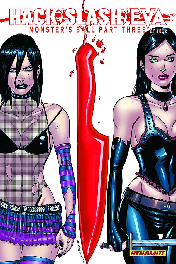 DYNAMITE Comics HACK SLASH EVA MONSTERS BALL #3 (MR)