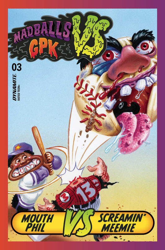 DYNAMITE Comics Madballs vs Garbage Pail Kids #3 Cover C Trading Card