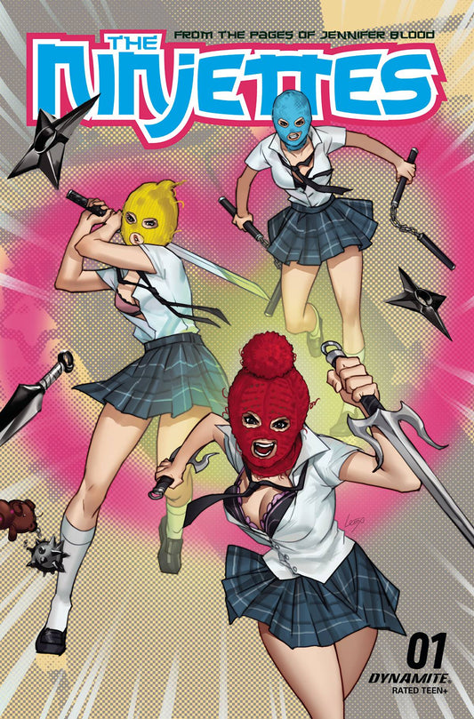 DYNAMITE Comics NINJETTES #1 (OF 5) CVR A LEIRIX
