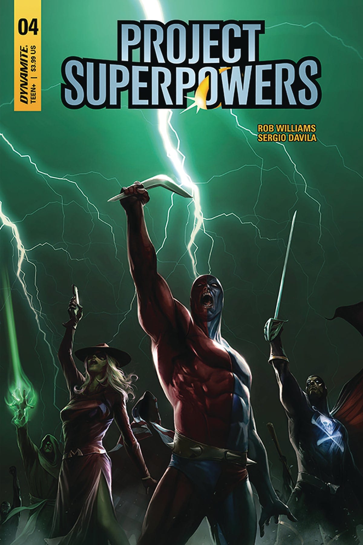 DYNAMITE Comics PROJECT SUPERPOWERS #4 CVR A MATTINA