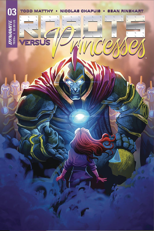 DYNAMITE Comics ROBOTS VS PRINCESSES #4 CVR A CHAPUIS
