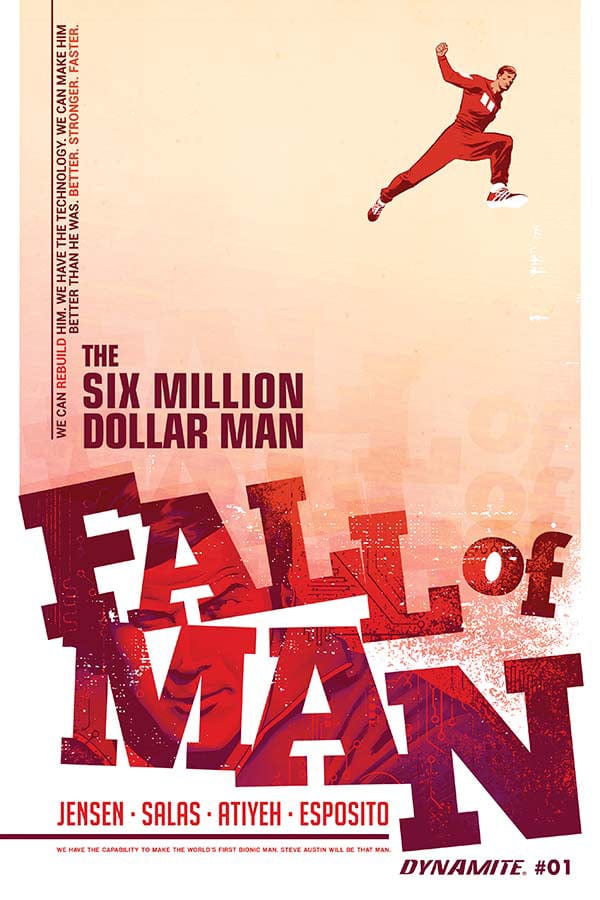 DYNAMITE Comics SIX MILLION DOLLAR MAN FALL #1 (OF 5) CVR A SALAS