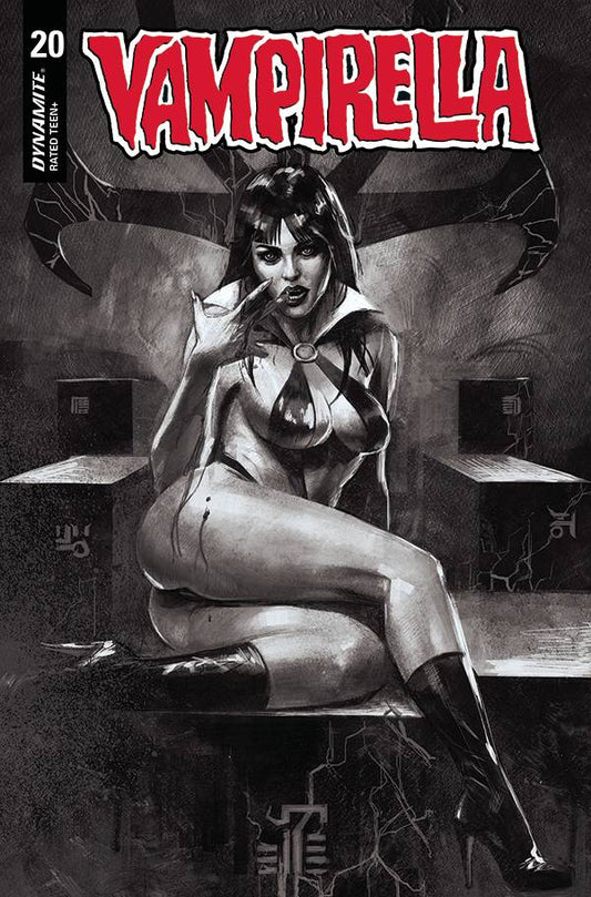 DYNAMITE Comics VAMPIRELLA #20 40 COPY MASTRAZZO B&W INCV