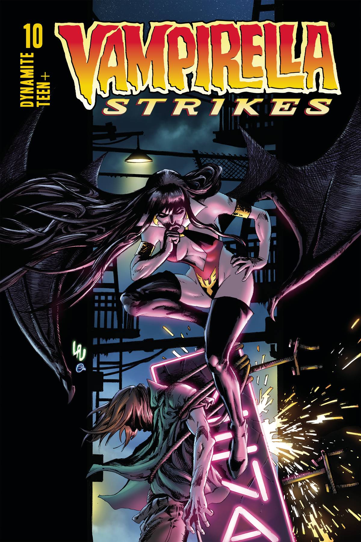 DYNAMITE Comics VAMPIRELLA STRIKES #10 CVR D LAU