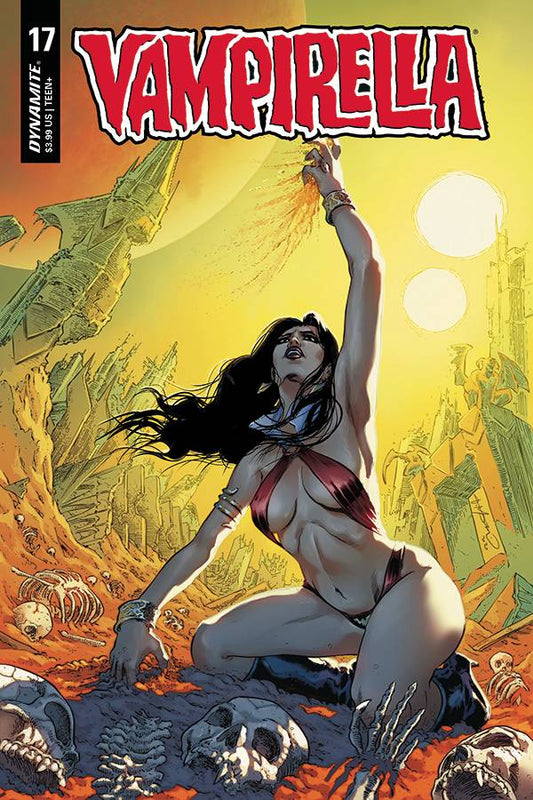 DYNAMITE Comics VF/NM VAMPIRELLA #17 CVR B TIMPANO