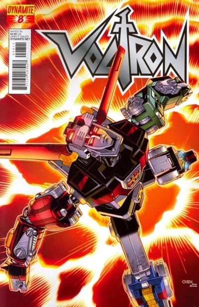 DYNAMITE Comics VF/NM VOLTRON #8