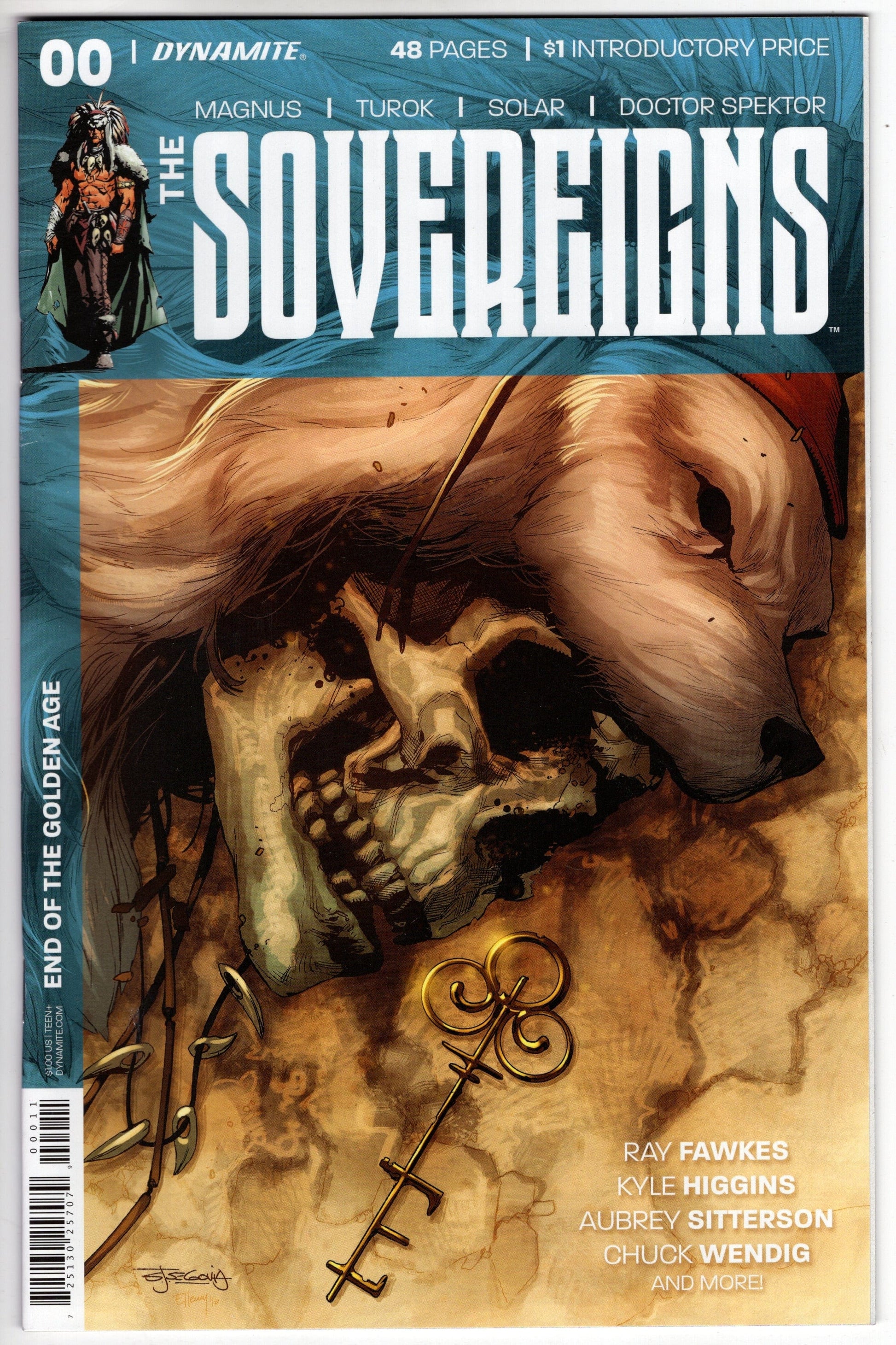 DYNAMITE Comics VF+ SOVEREIGNS #0 CVR A SEGOVIA