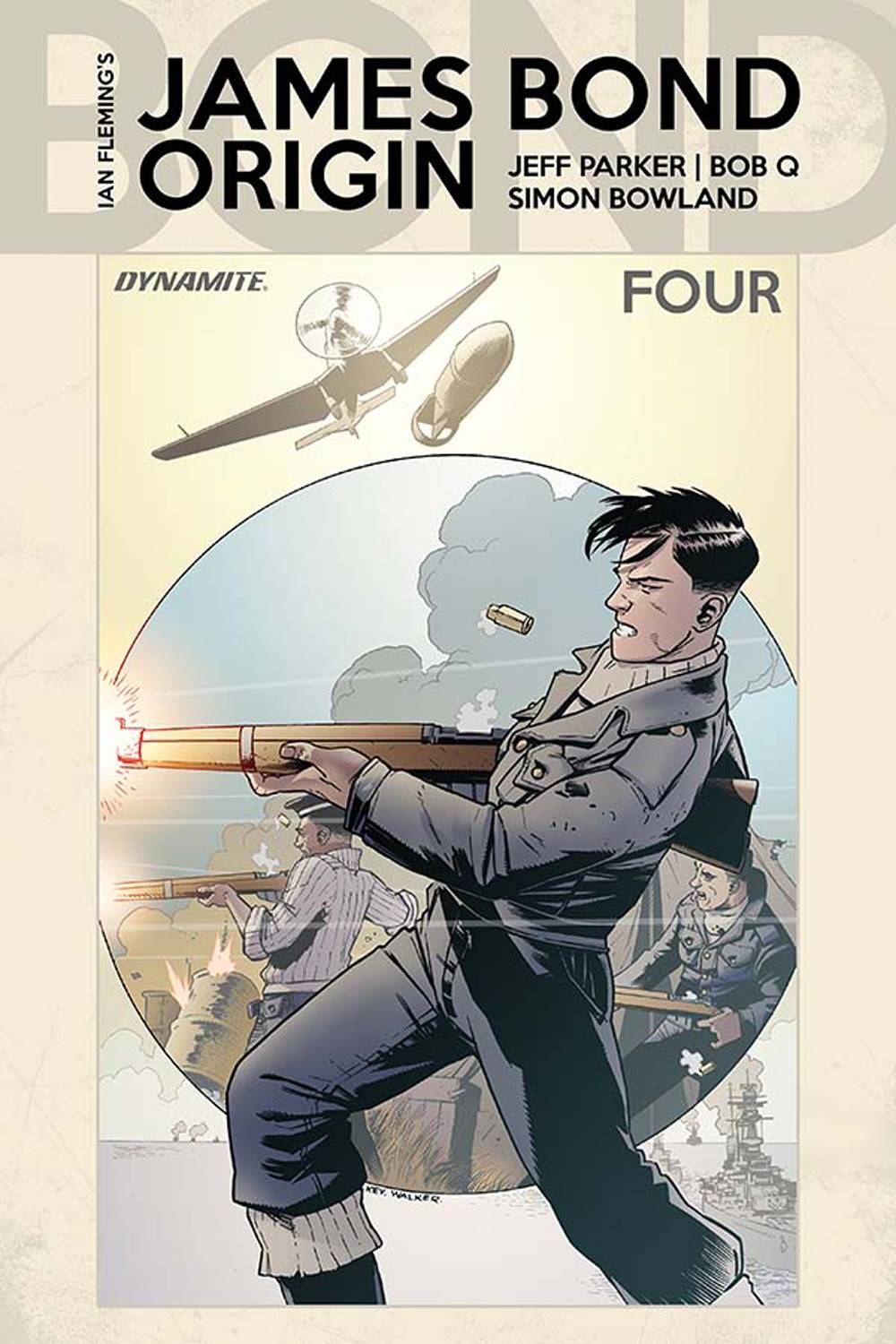 dynamite dyamite JAMES BOND ORIGIN #4 CVR B WALKER